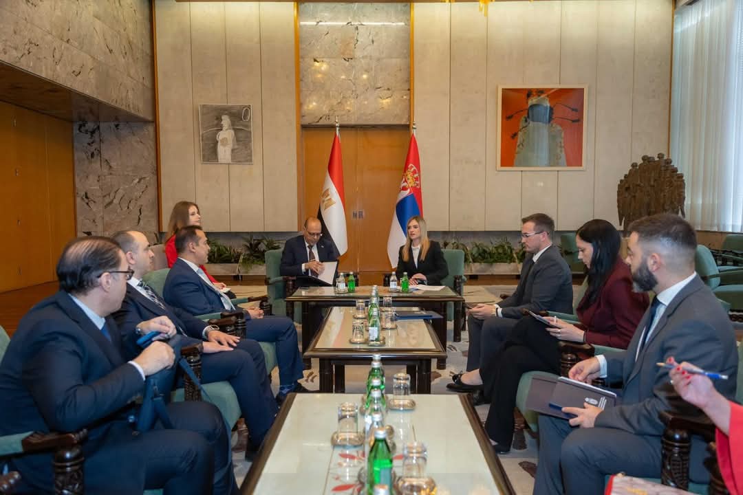 وزير العمل يلتقي نظيره الصربي لتفعيل التعاون المشترك 