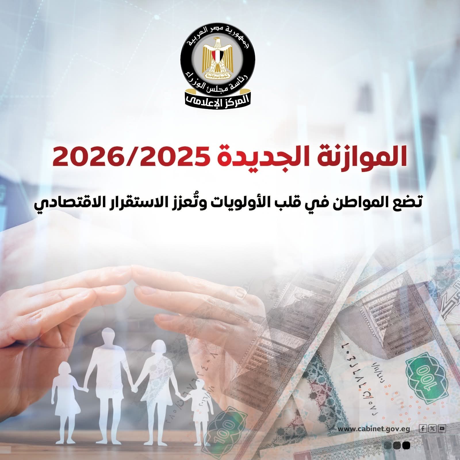 الحكومة: الموازنة الجديدة تتضمن تعيين 75 ألف معلم و30 ألف طبيب وتمريض وتوفير 10 آلاف وظيفة جديدة