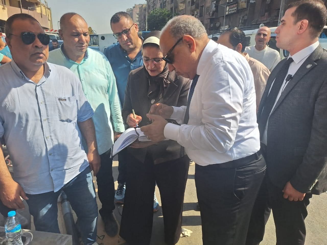 وزير الكهرباء يتابع إصلاح عطل الكابل الأرضي أمام محطة مترو ساقية مكي بمحافظة الجيزة والذي تسبب في انقطاع التيار في بعض المناطق