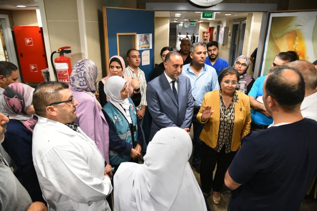 نائب وزير الصحة تتفقد مستشفى العريش العام وتبحث مع اليونيسف تأهيل المستشفى كمركز تميز لتقديم خدمات النساء والتوليد وحديثي الولادة