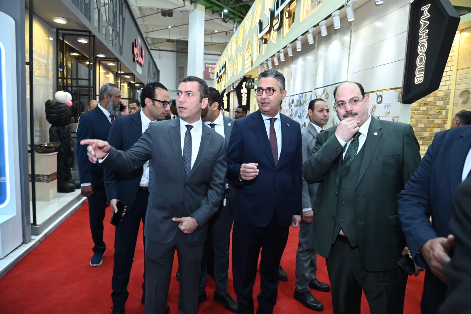 وزير التموين يفتتح فعاليات الدورة الـ18 لمعرض “سيراميكا ماركت & هوميكس”