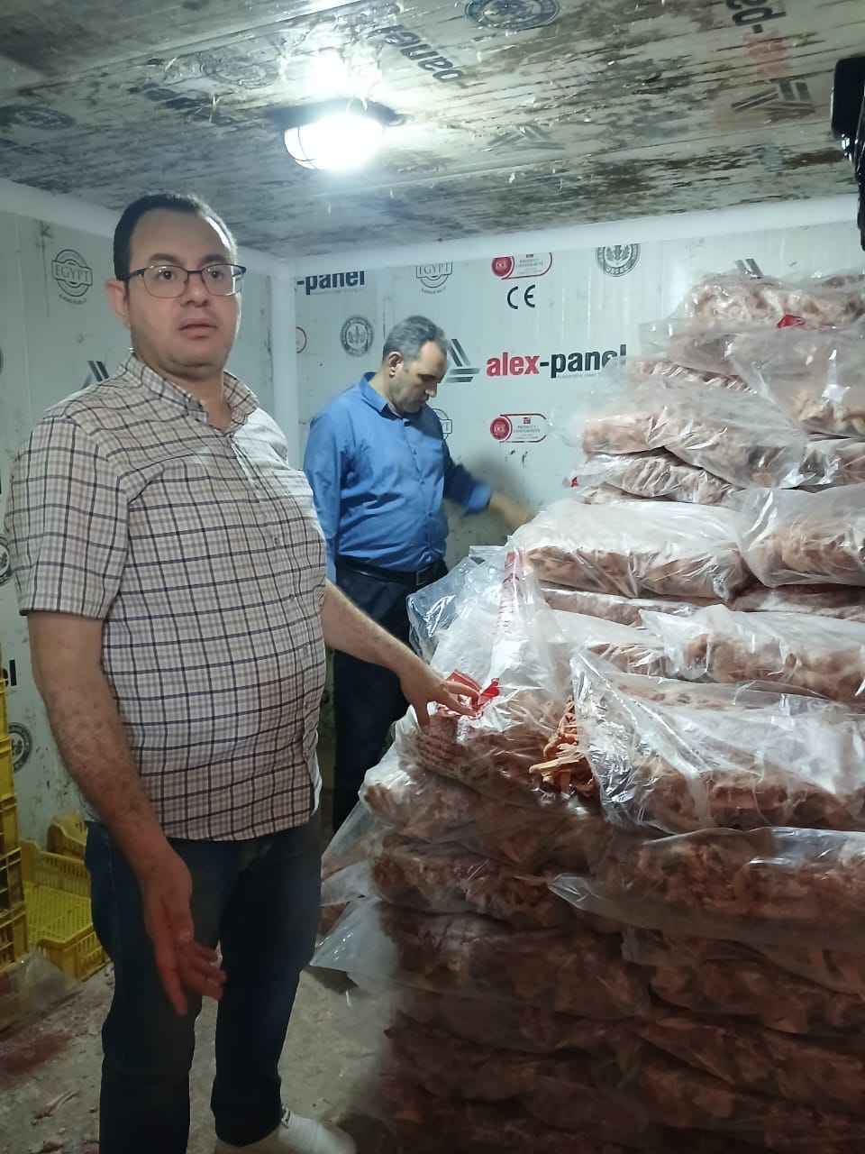 ضبط 6 أطنان هياكل ودهون فراخ مجهولة و37 مخالفة تموينية في حملات مكثفة بالجيزة