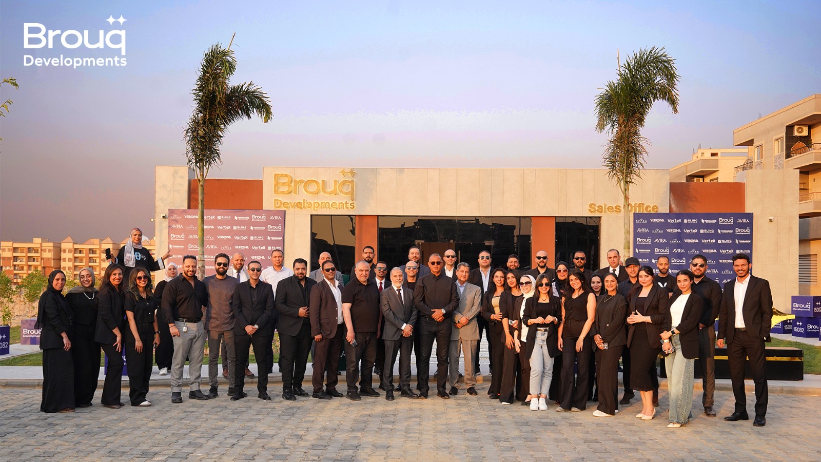شركة BROUQ DEVELOPMENTS  تفتتح مكتب مبيعات مشروع AVIRA Residence بالتجمع الخامس ضمن خططها التوسعية