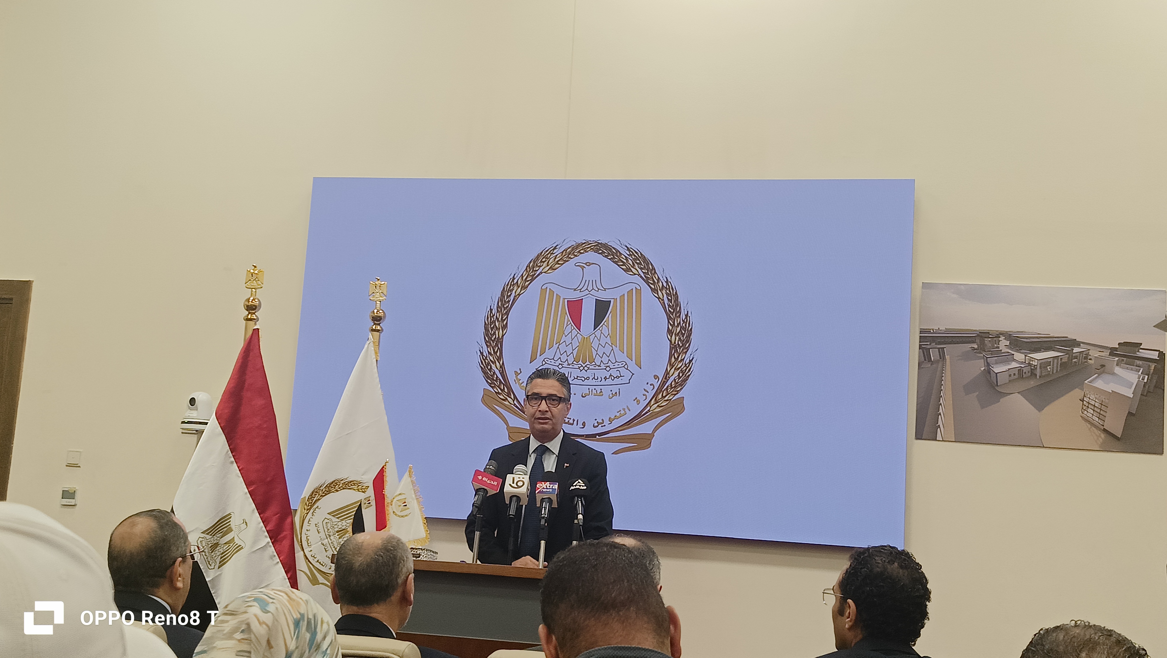 وزير التموين: مستعدون لاستقبال كافة كميات القمح المحلي الموردة