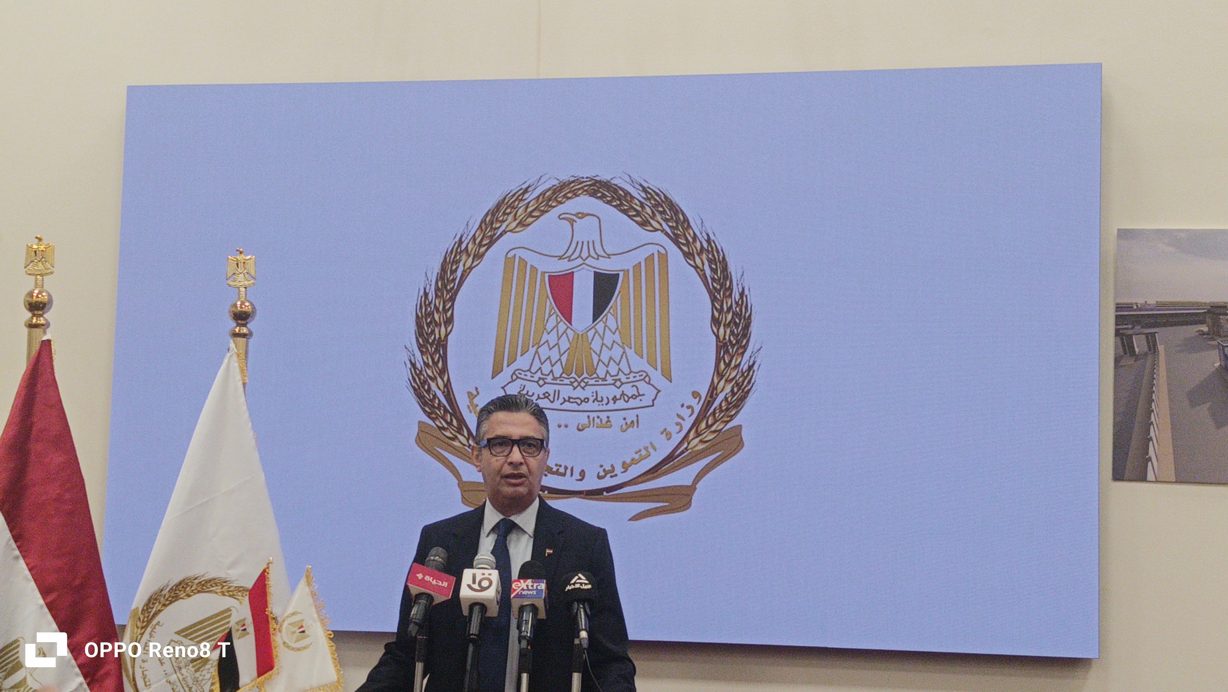 وزير التموين احتياطي السلع الاستراتيجية يتجاوز 6 أشهر 