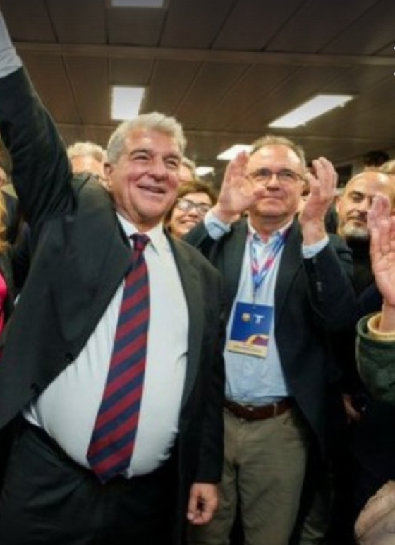 لابورتا رئيسا لبرشلونه حتى 2031